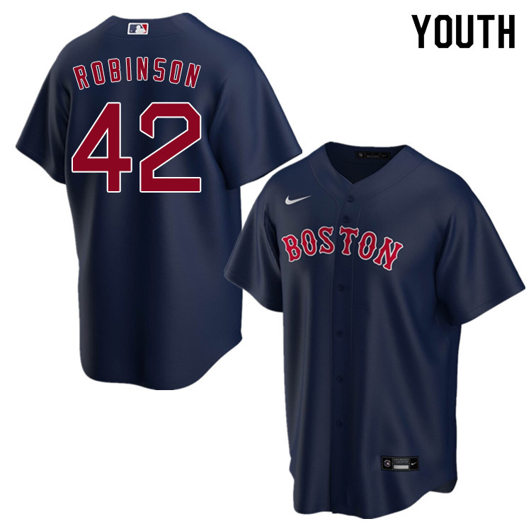 Nike Youth #42 Jackie Robinson Boston Red Sox Baseball Jerseys Sale-Navy